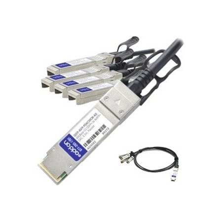 Add-On Addon Msa And Taa Compliant 40Gbase-Cu Qsfp+ To 4Xsfp+ Direct Attach QSFP-4SFP-PDAC50CM-AO